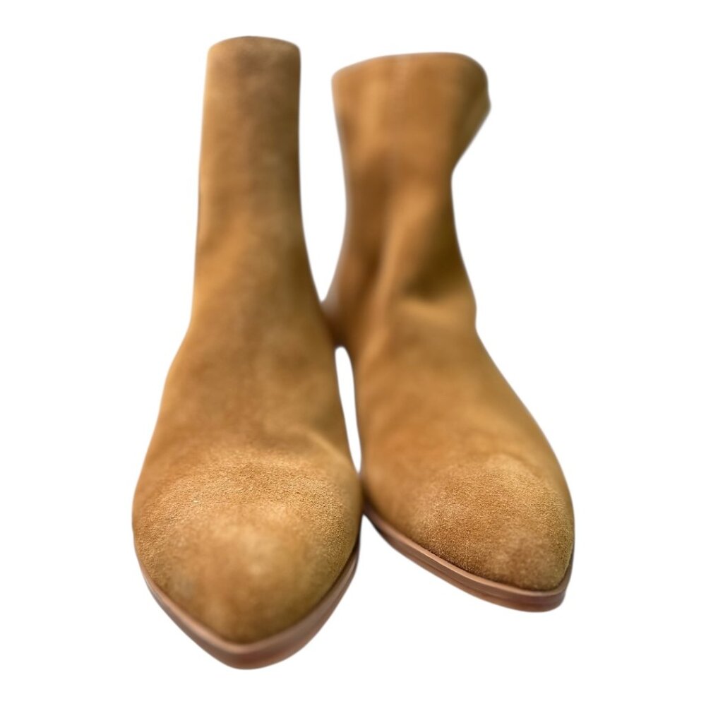 Dolce Vita Camel/Tan Colored Suede Ankle Boots | Women’s Size 8 - Picture 7 of 9